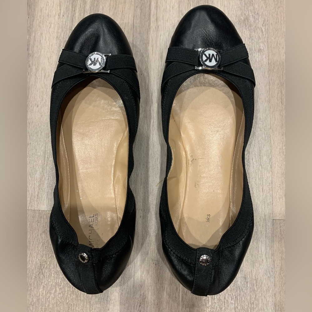 Michael Kors Hampton Leather Ballet